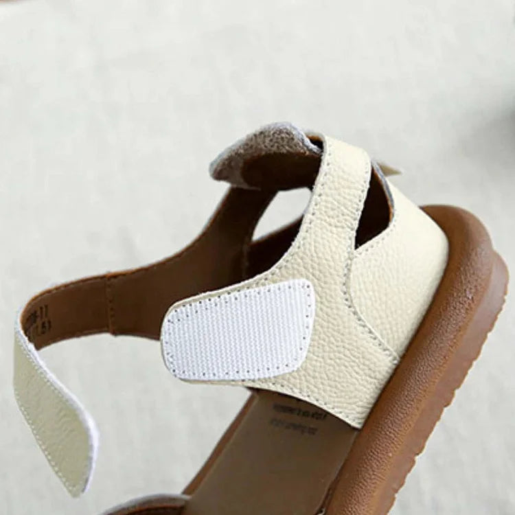Women's Cross-strap Hollow Breathable Velcro Orthopedic   Sandals