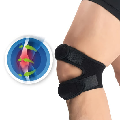 Knee Support Pad Strap Band Nylon Neoprene Adjustable Patellar Guard Brace Breathable Anti Bump Outdoor Fitness Sportswear Leg Protector